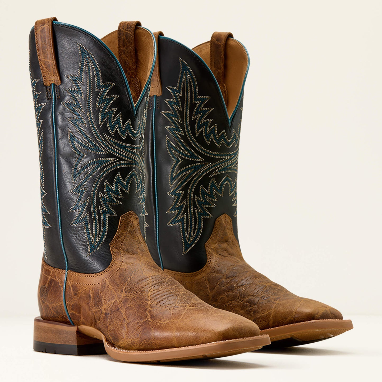 Ariat On Sale - Cowhand Wide Square Toe Cowboy Boot