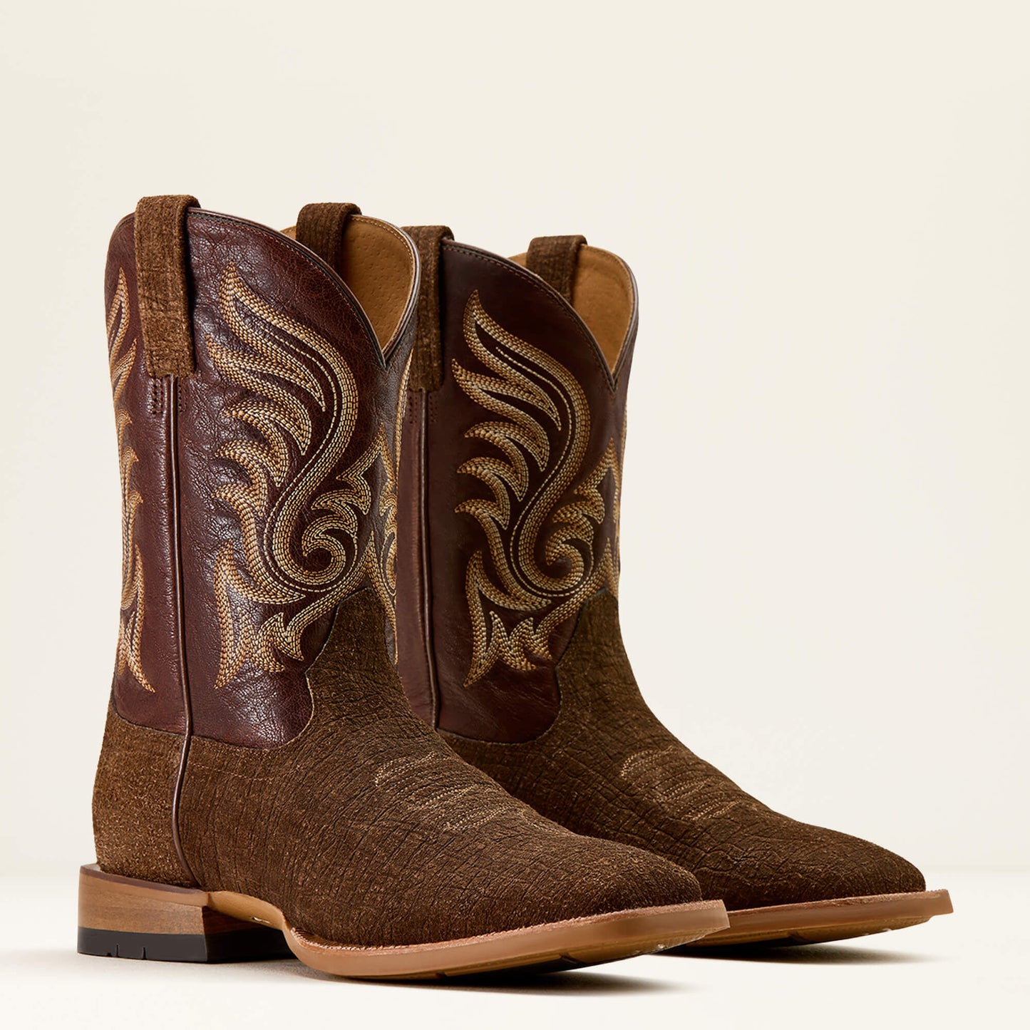 Ariat Sale - Cattle Call Wide Square Toe Cowboy Boot