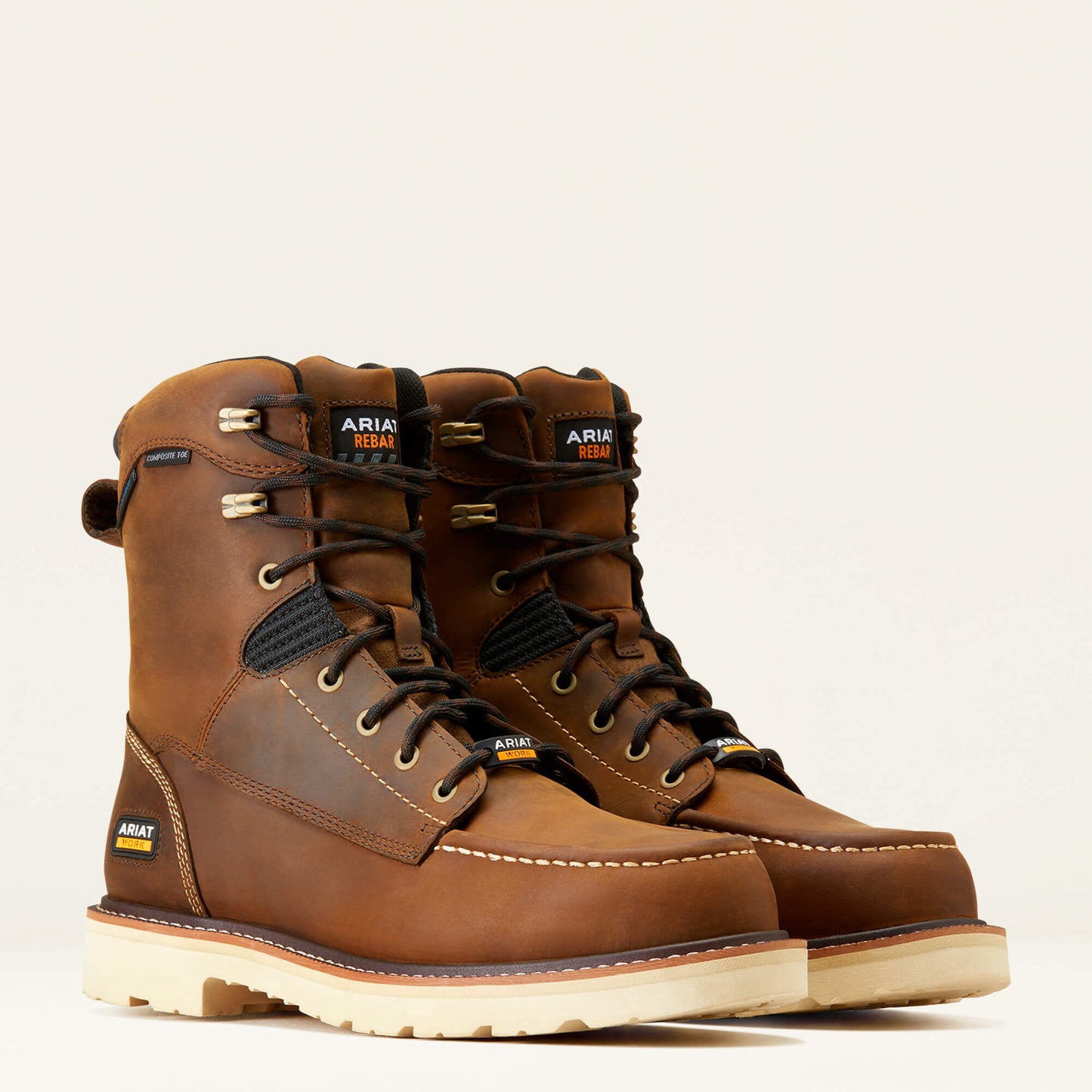 Ariat Outlet - Rebar Lift 8" Waterproof Composite Toe Work Boot