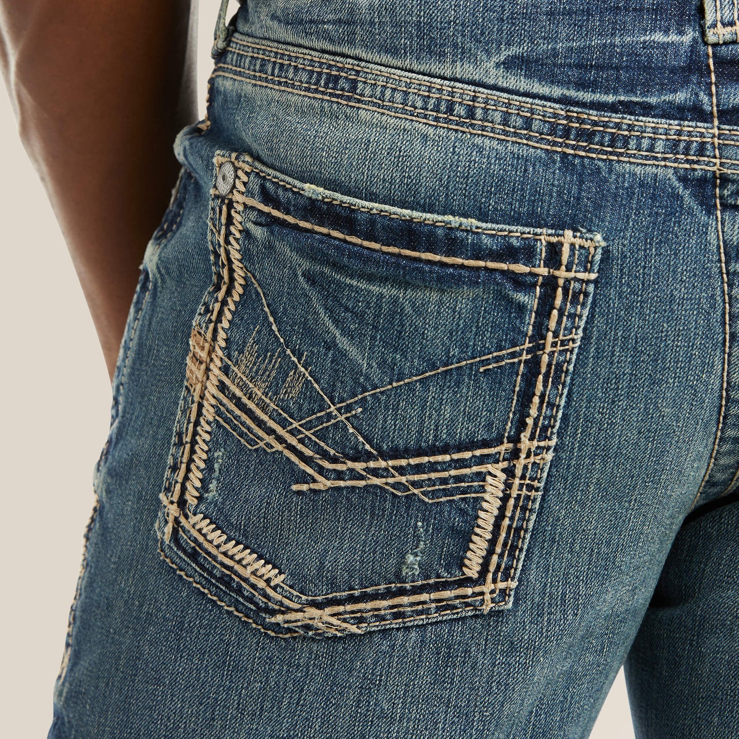 Ariat Online - M5 Slim Gambler Stackable Straight Leg Jean