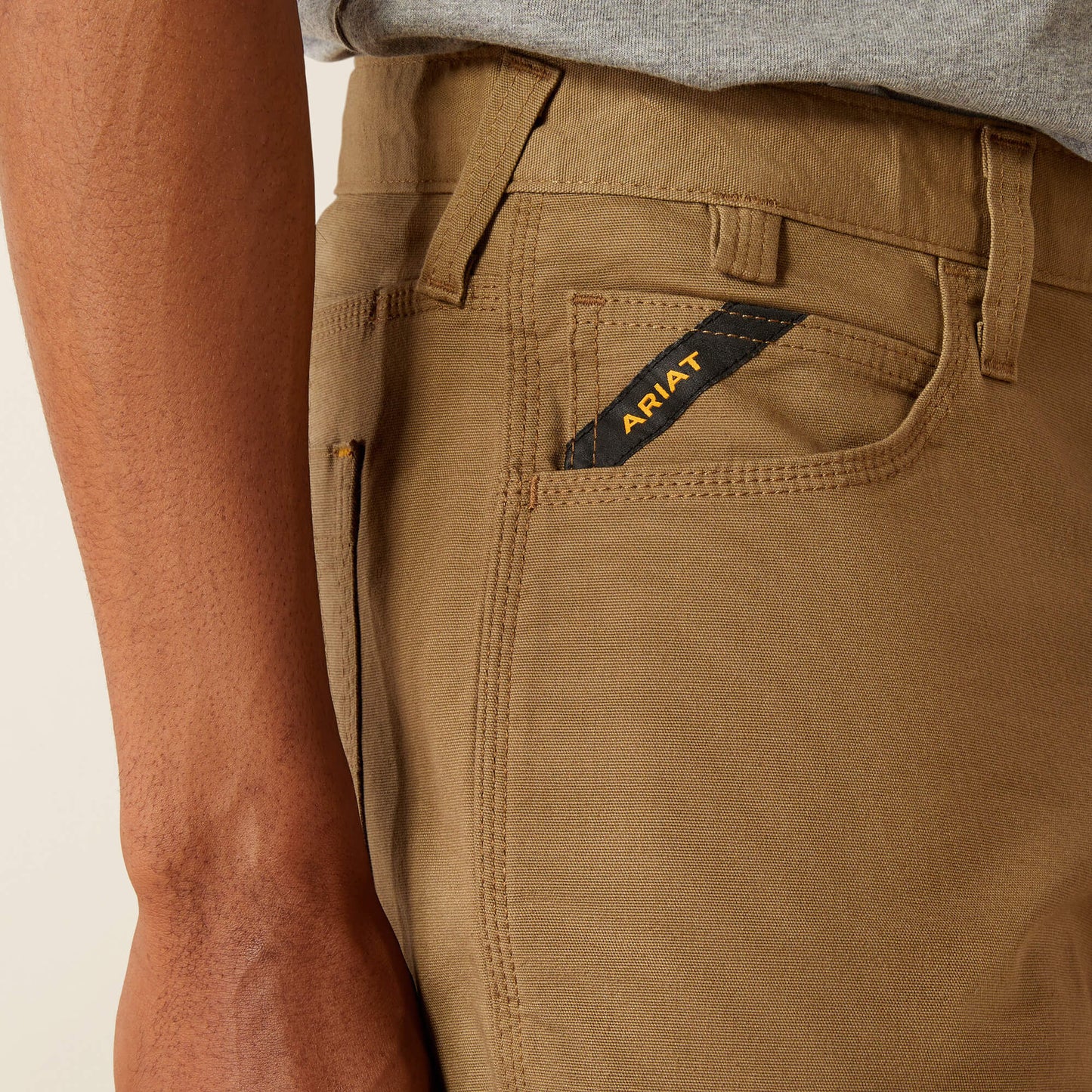 Ariat Online - Rebar DuraStretch Made Tough 8" Short