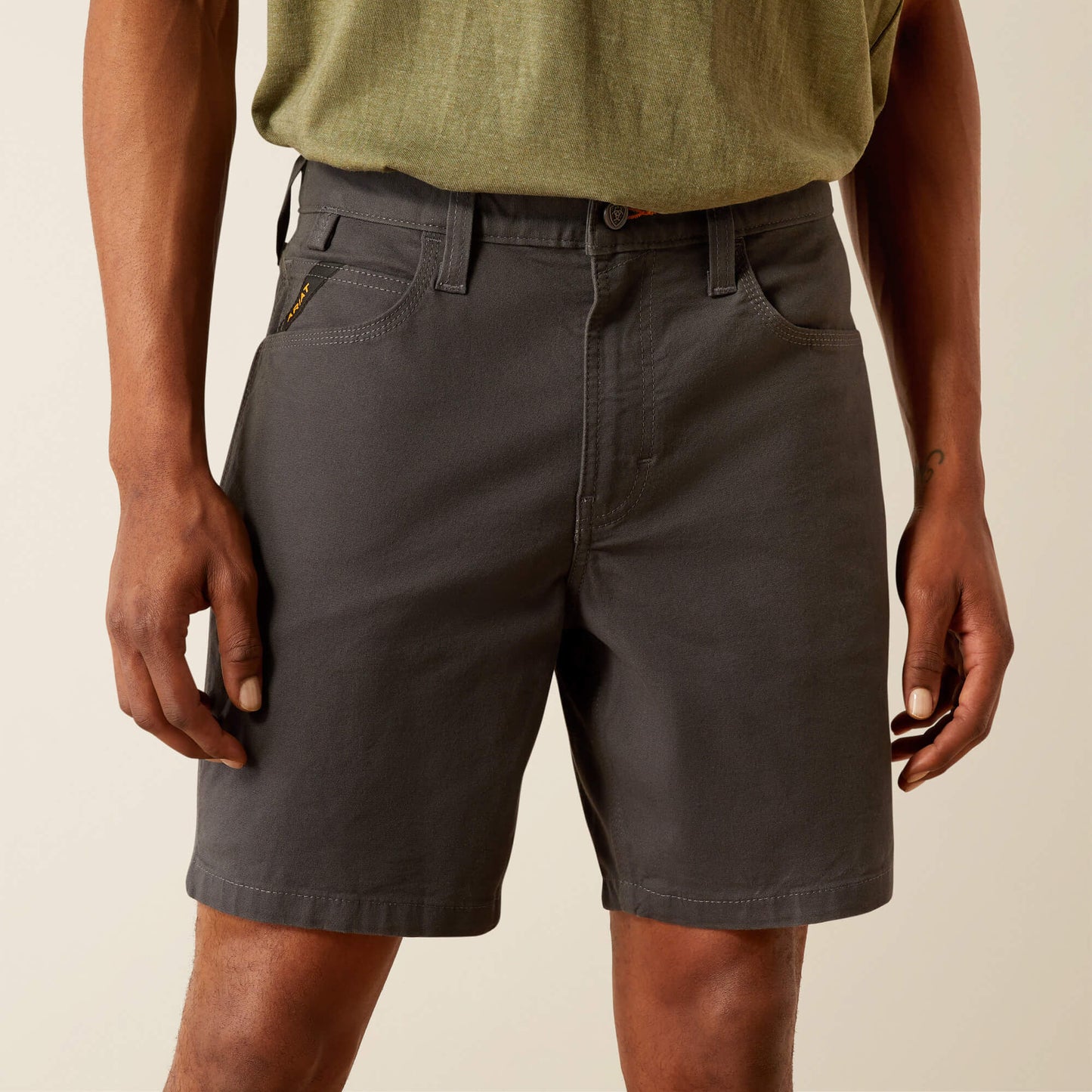 Ariat Sale - Rebar DuraStretch Made Tough 8" Short