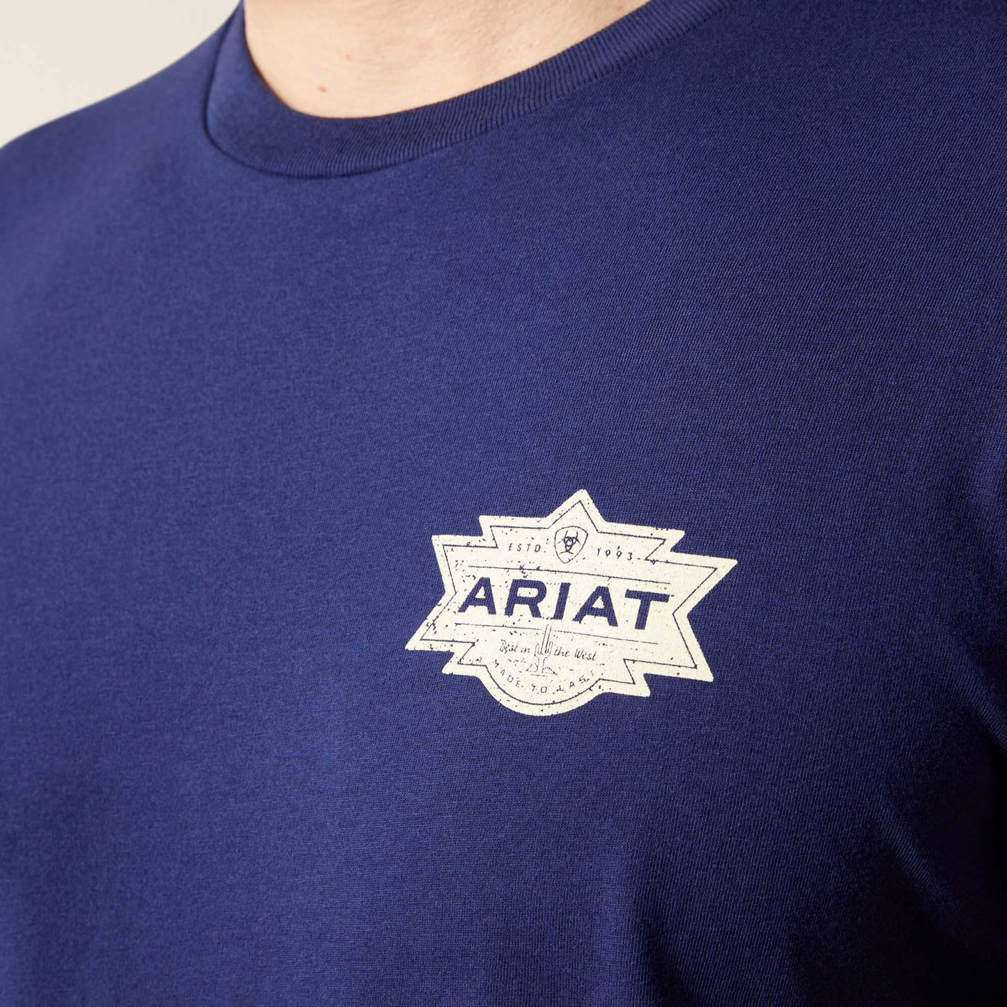 Ariat Sale - Ariat Mesa Motif Lockup T-Shirt