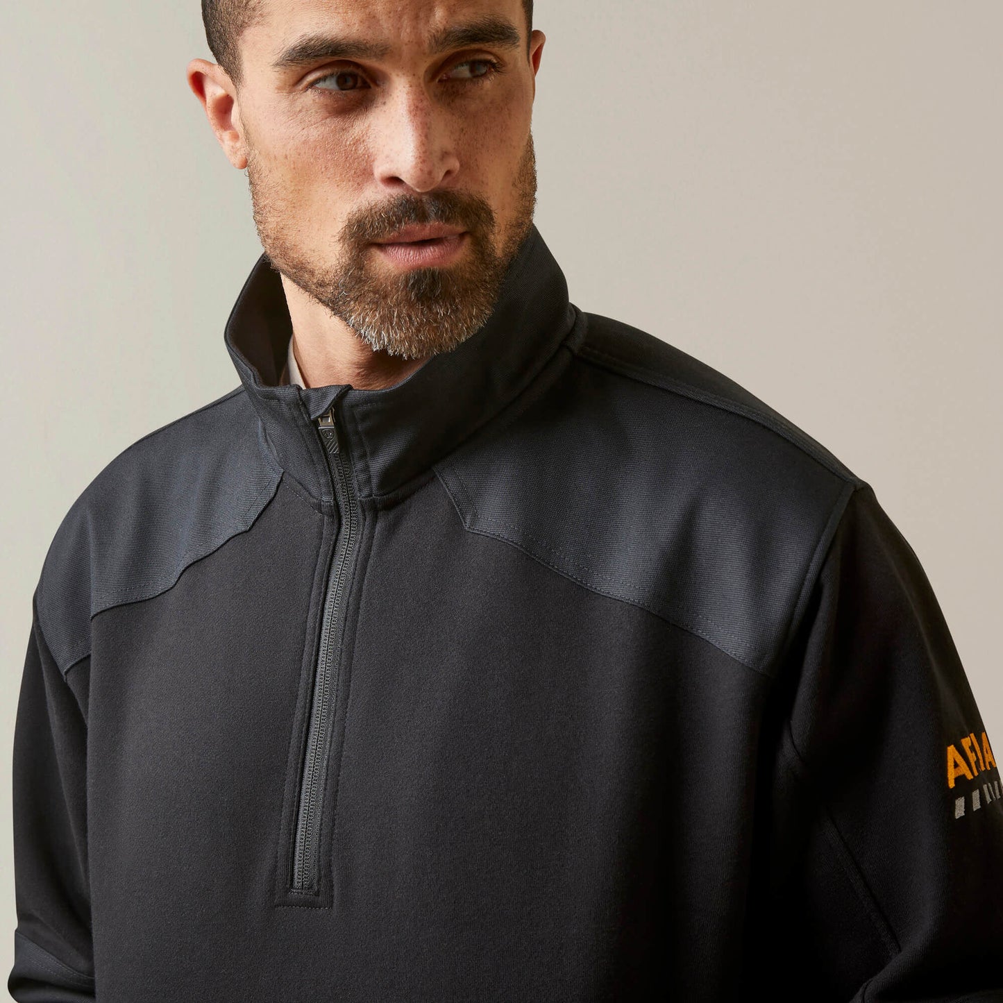 Ariat Outlet - Rebar Workman Duracanvas 1/4 Zip Sweatshirt