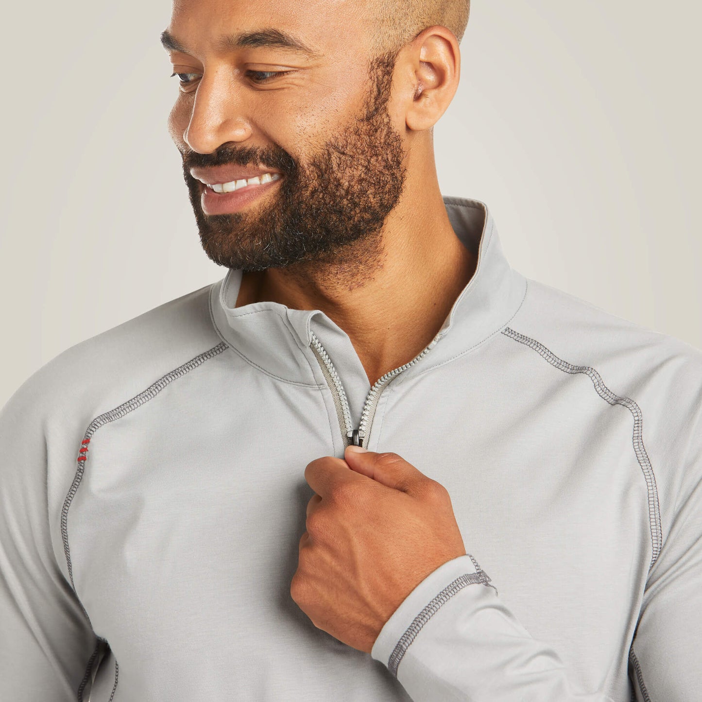 Ariat US - FR Combat Stretch Patriot 1/4 Zip Work Shirt