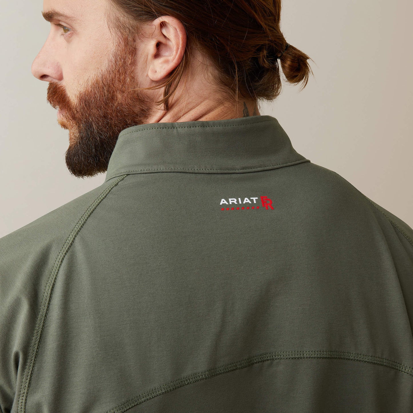 Ariat Sale - FR Combat Stretch Patriot 1/4 Zip Work Shirt