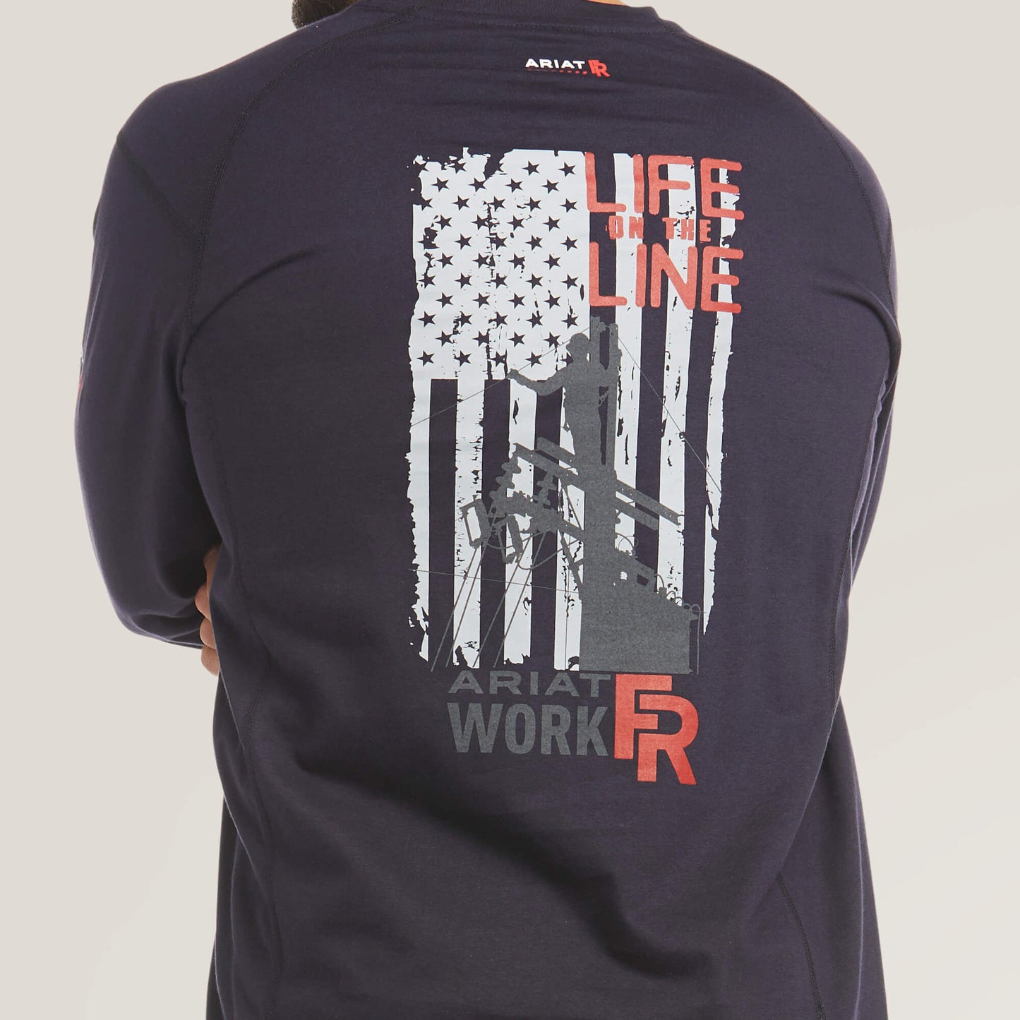 Ariat Sale - FR Air Life on the Line Graphic Top