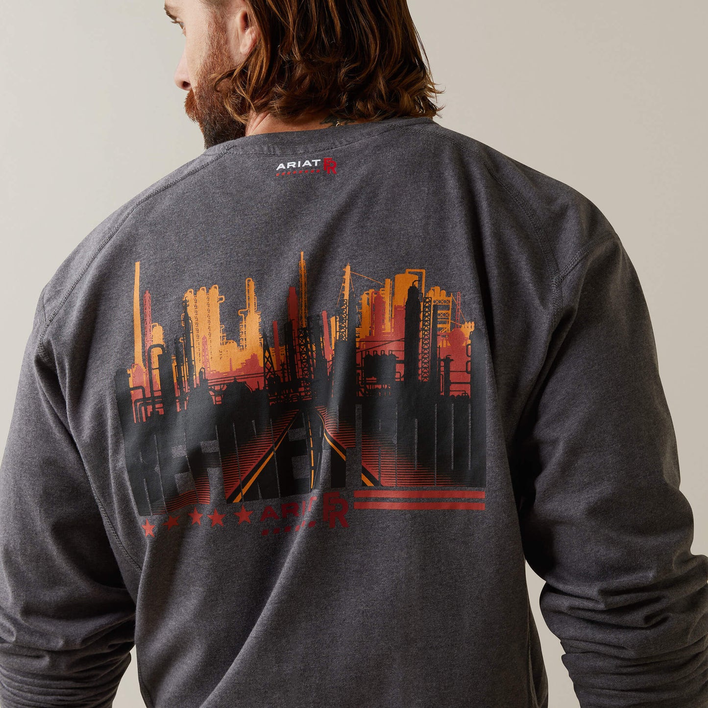 Ariat Online Shop - FR Air Refinery Row Graphic Henley Top