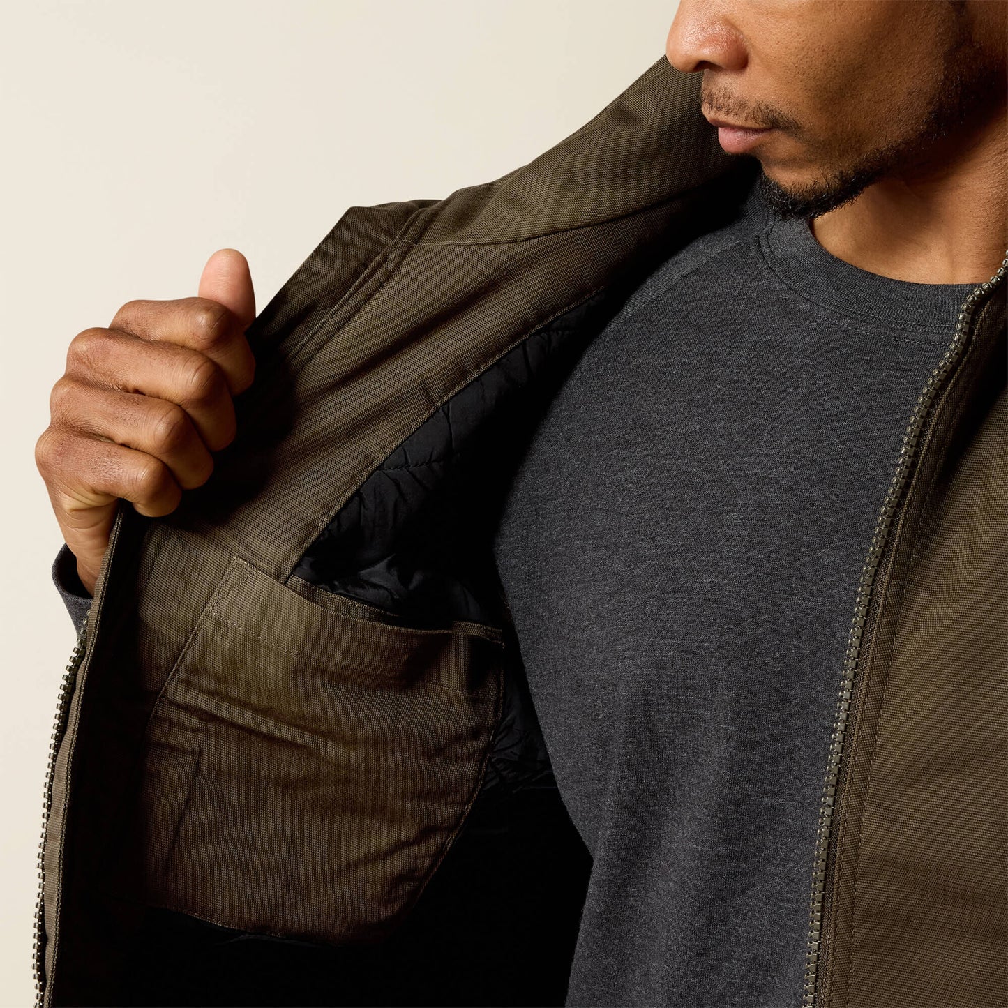 Ariat Outlet - Rebar Washed DuraCanvas Insulated Vest