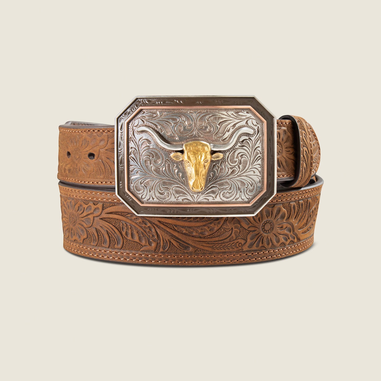 Ariat US - Floral Embossed Belt