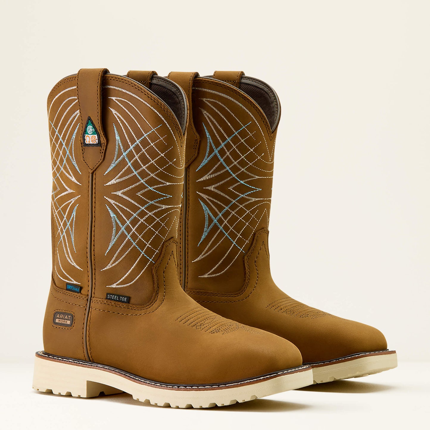 Ariat For Sale - Activator CSA Waterproof Wide Square Toe Steel Toe Work Boot
