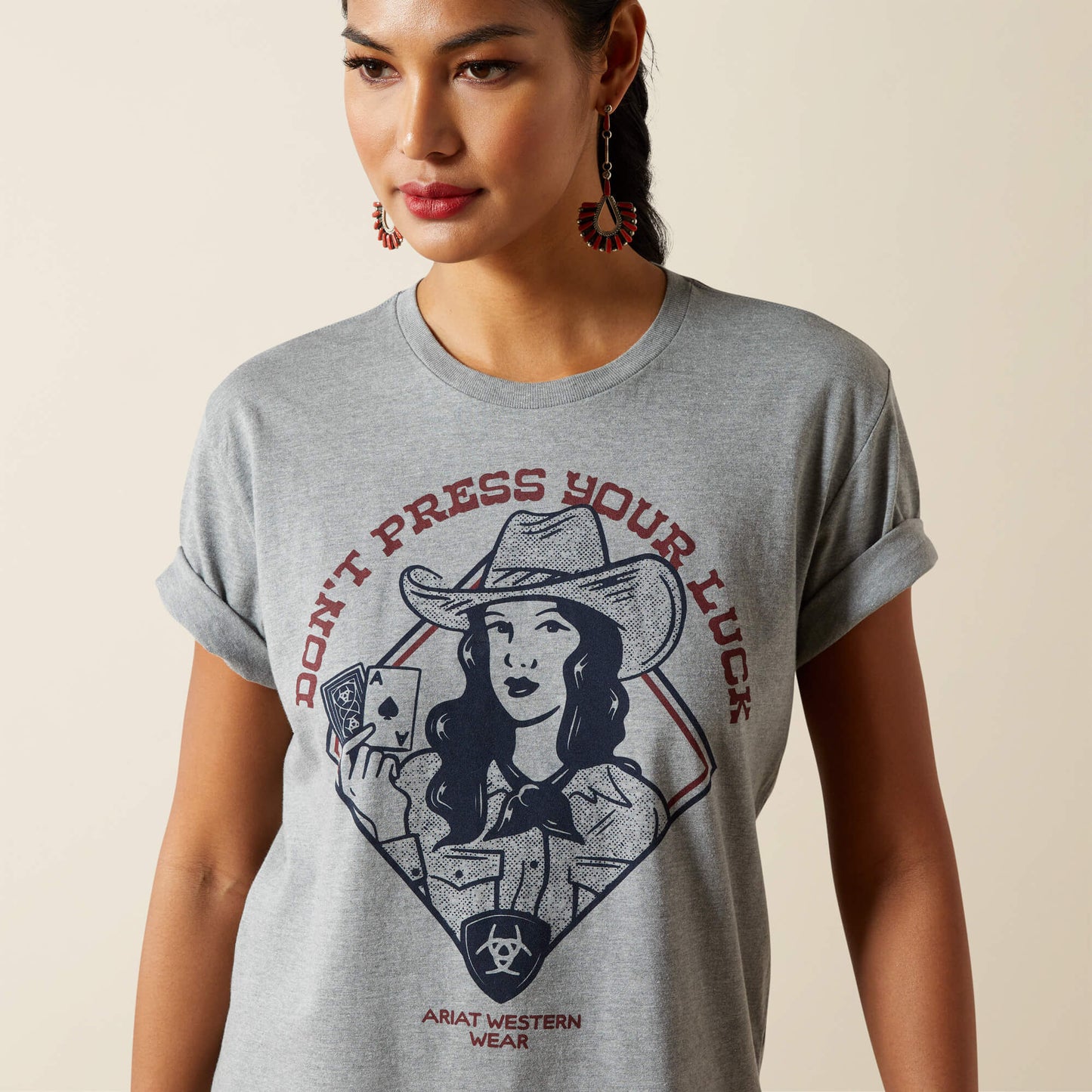 Ariat Sale - Ariat Don't Press Your Luck T-Shirt