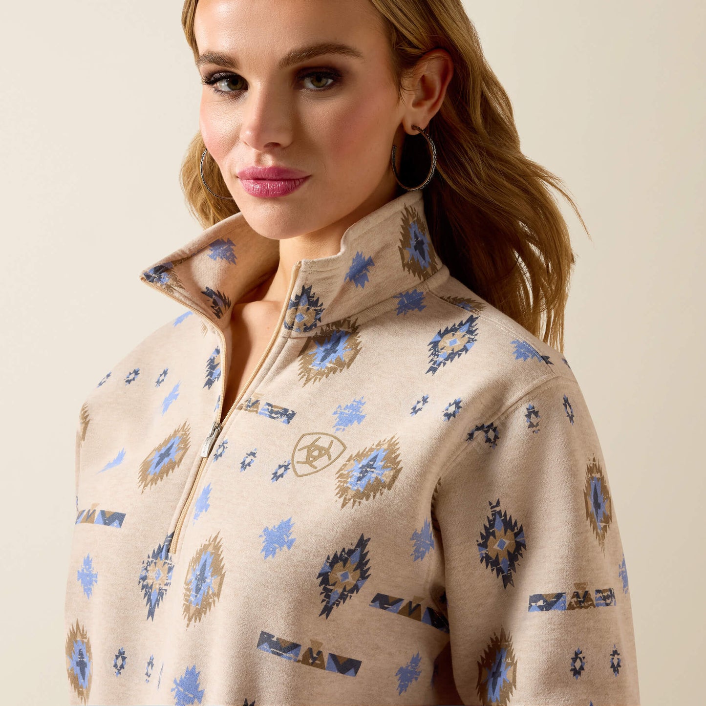 Ariat On Sale - Sapphire 1/2 Zip Sweatshirt