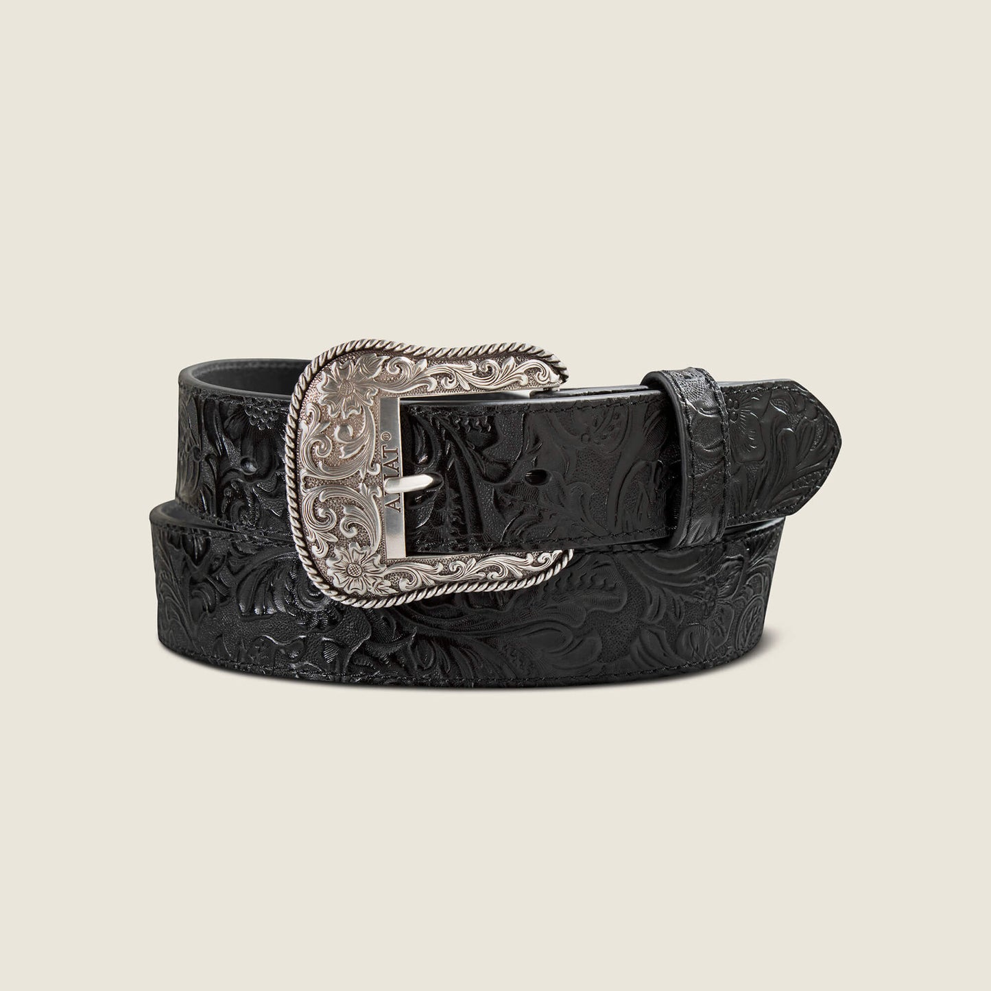Ariat Online - Floral Embossed Rope Belt