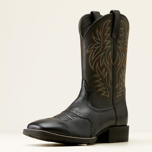 Ariat On Sale - Sport Western Wide Square Toe Cowboy Boot