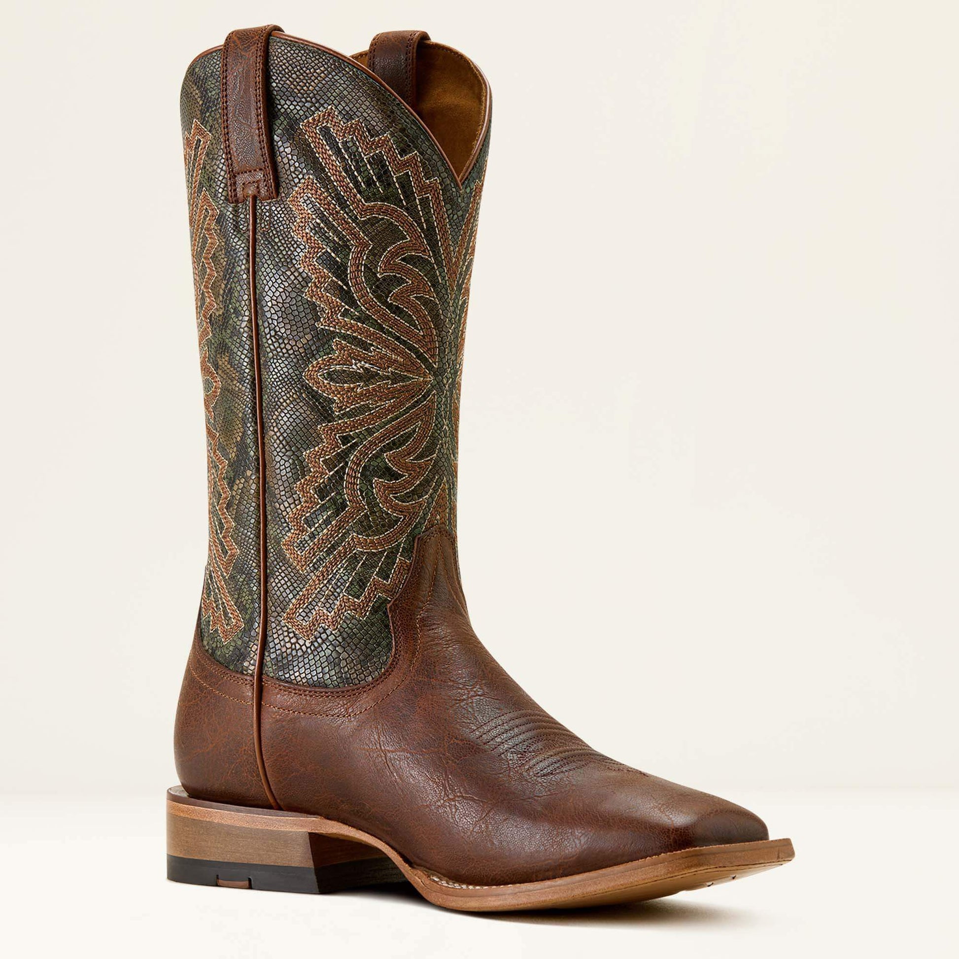 Ariat Website Store - Sting Wide Square Toe Cowboy Boot