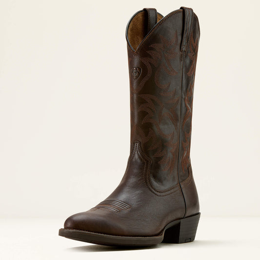 Ariat On Sale - Heritage R Toe Western Boot