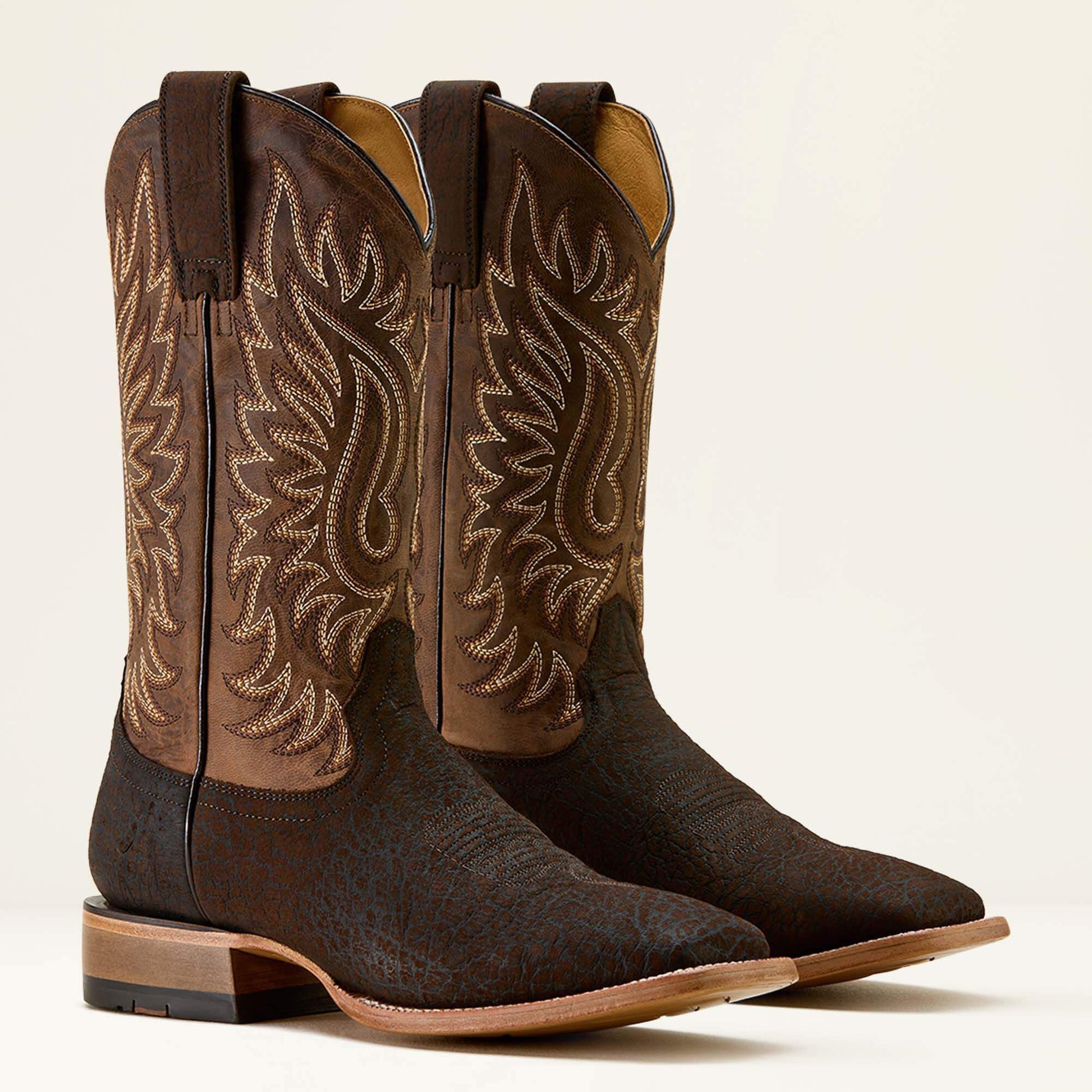 Ariat Sale - Gold Point Wide Square Toe Cowboy Boot