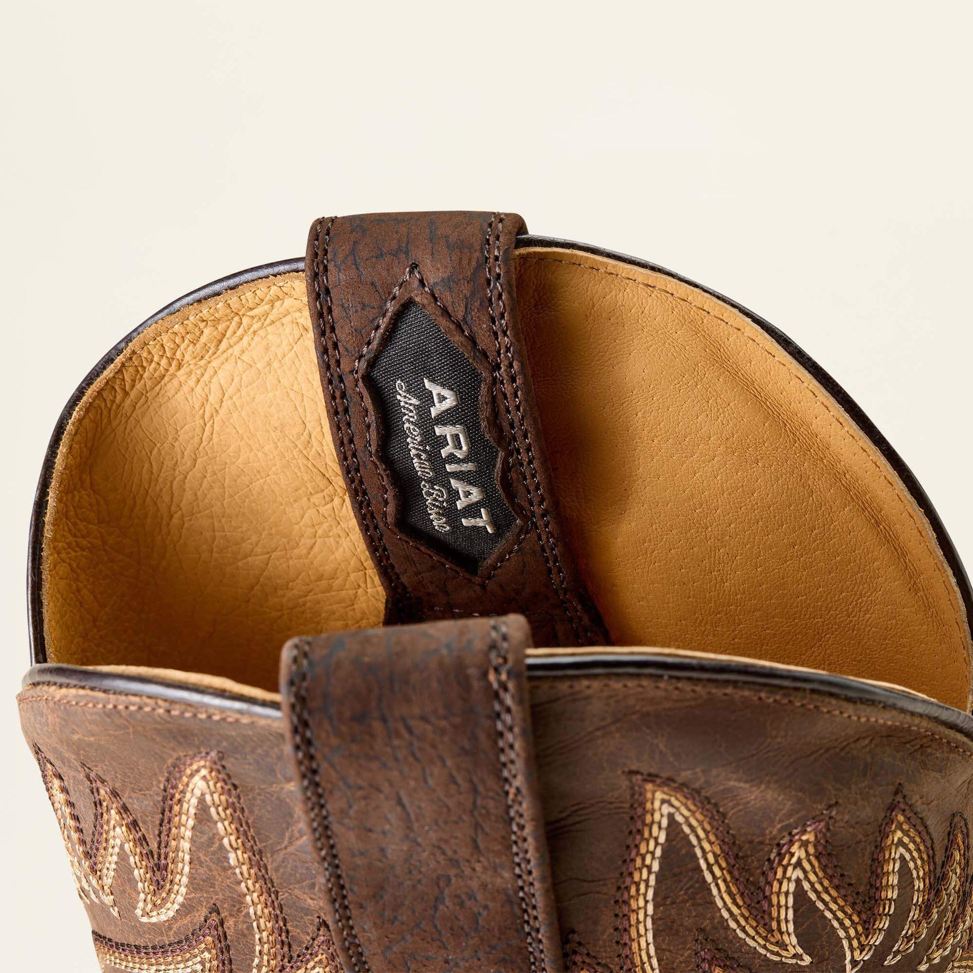 Ariat Sale - Gold Point Wide Square Toe Cowboy Boot