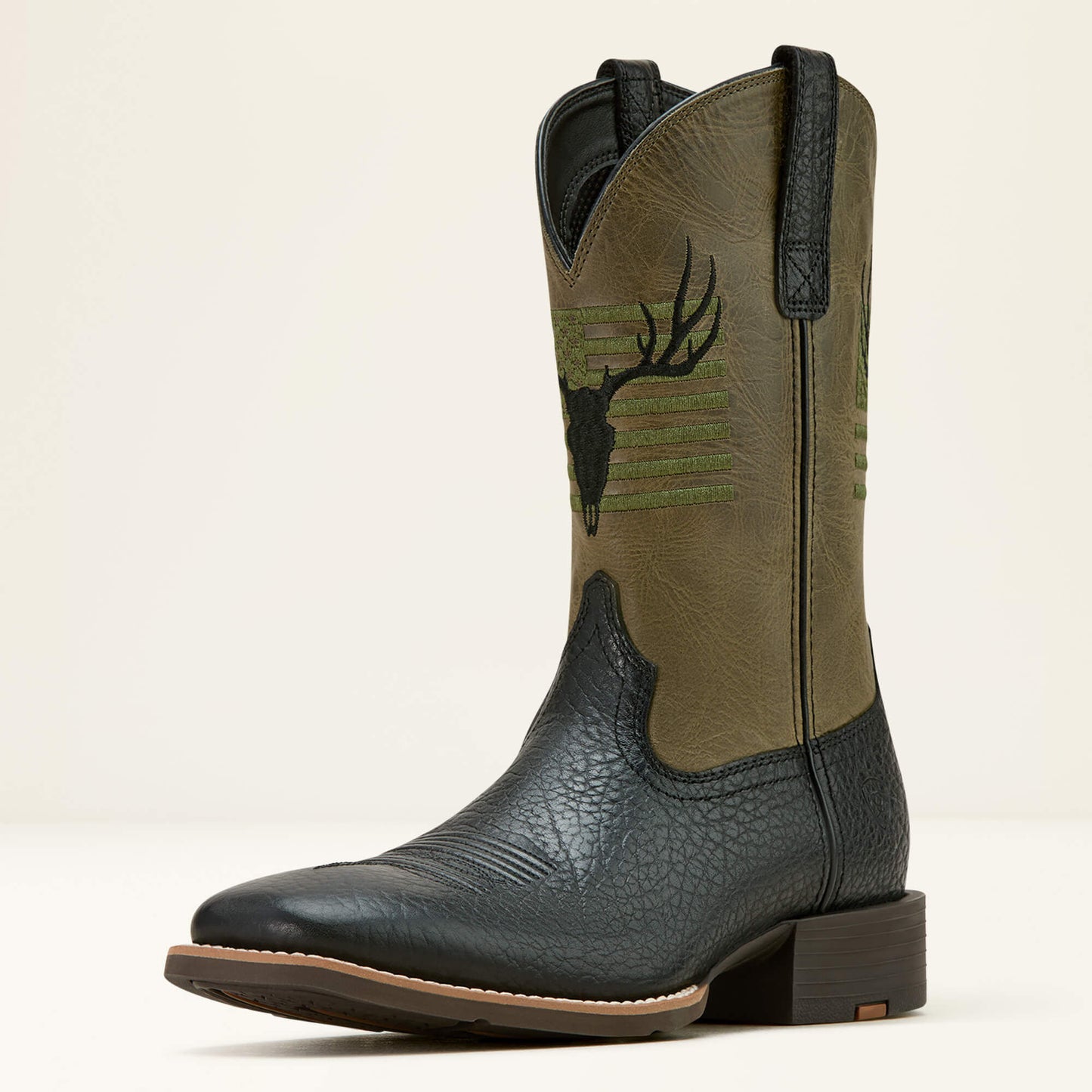 Ariat Outlet - Sport Antlers Cowboy Boot