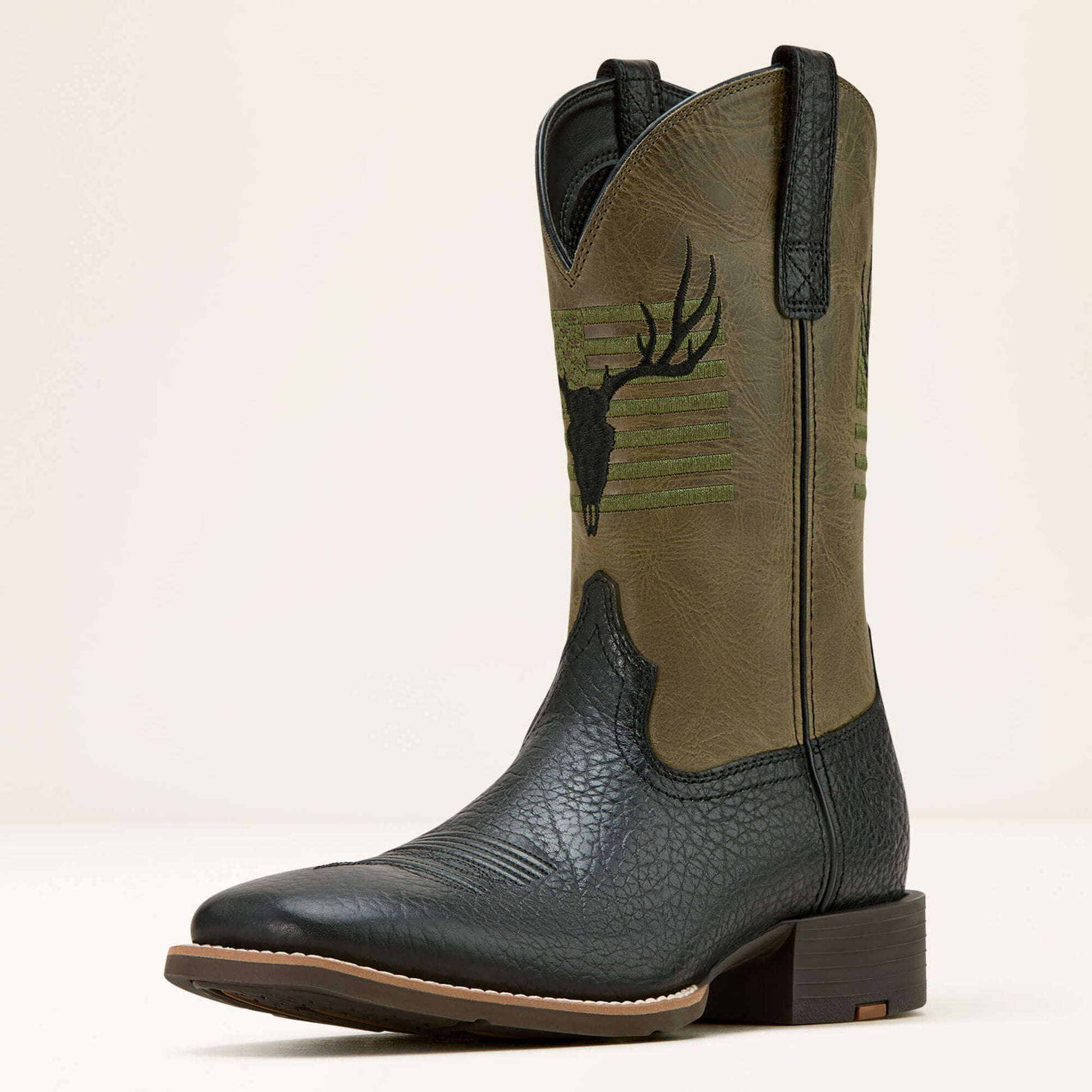 Ariat Outlet - Sport Antlers Cowboy Boot