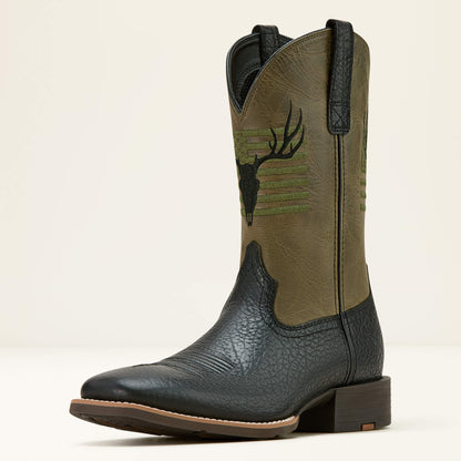 Ariat Outlet - Sport Antlers Cowboy Boot
