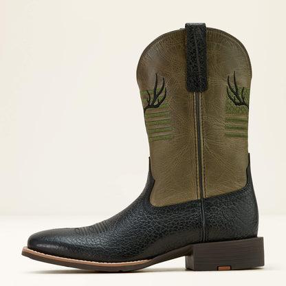 Ariat Outlet - Sport Antlers Cowboy Boot