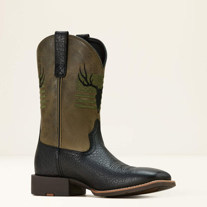 Ariat Outlet - Sport Antlers Cowboy Boot