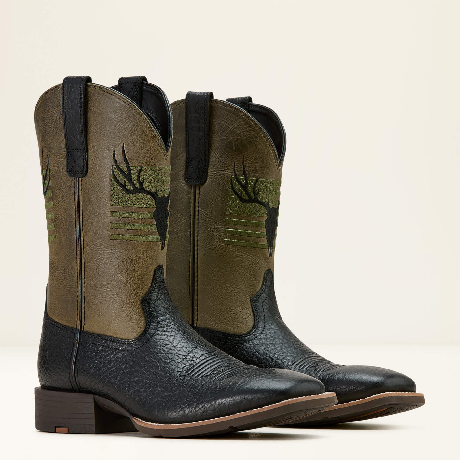 Ariat Outlet - Sport Antlers Cowboy Boot