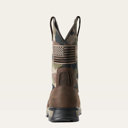 Ariat Sale - Rebar Flex Patriot Waterproof Composite Toe Work Boot