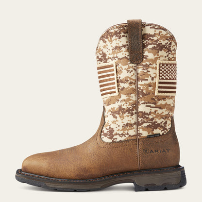 Ariat On Sale - WorkHog Patriot Steel Toe Work Boot