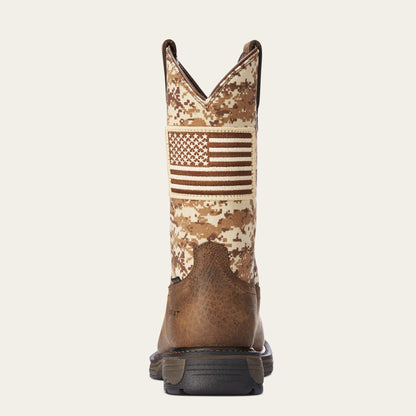 Ariat On Sale - WorkHog Patriot Steel Toe Work Boot