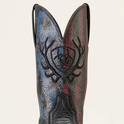 Ariat US - Sport Liberty Antler Wide Square Toe Cowboy Boot