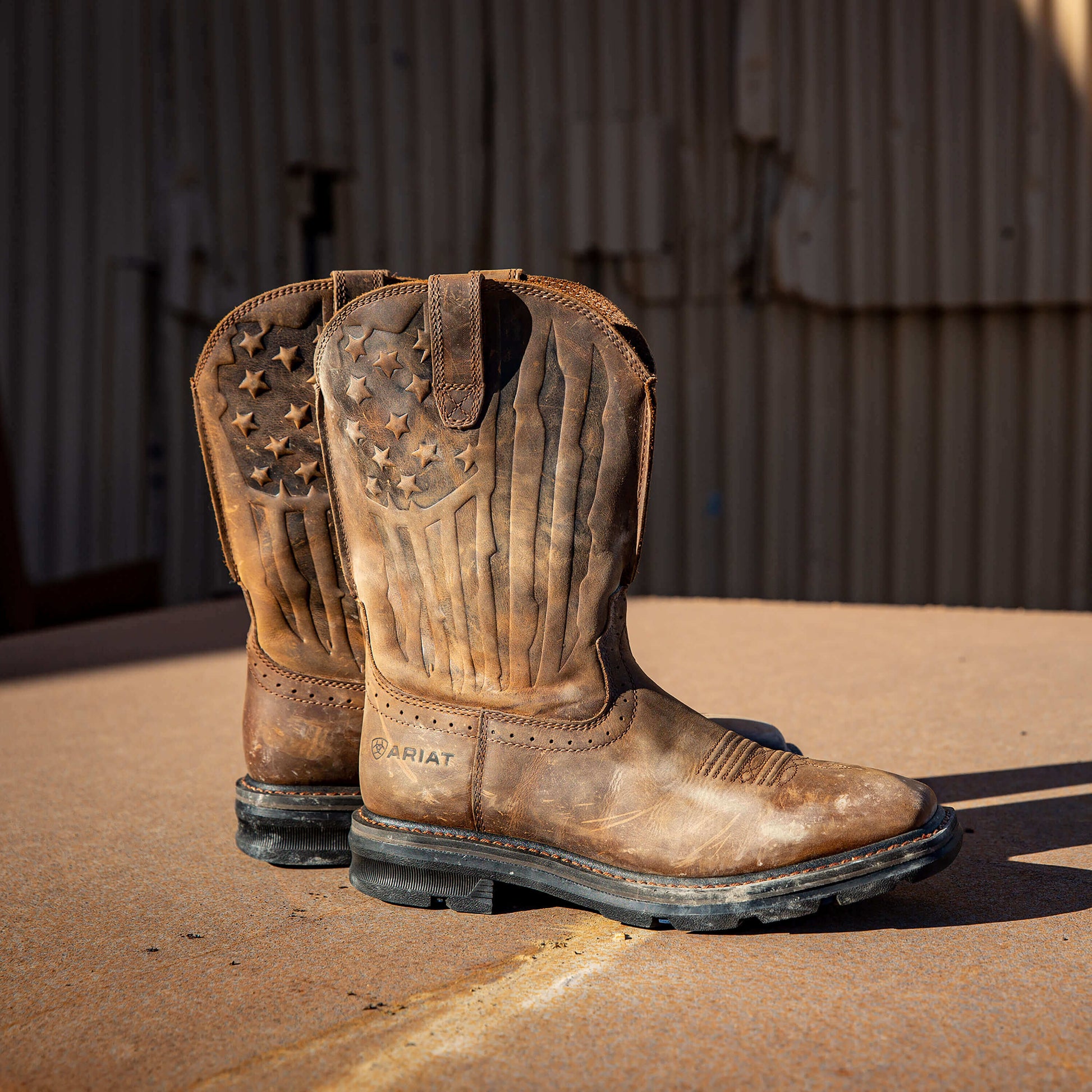 Ariat Online - Sierra Shock Shield Patriot Work Boot