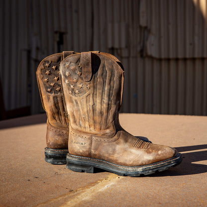 Ariat Online - Sierra Shock Shield Patriot Work Boot