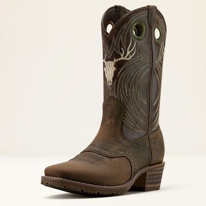 Ariat US - Hybrid Roughstock Antler Cowboy Boot