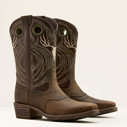 Ariat US - Hybrid Roughstock Antler Cowboy Boot