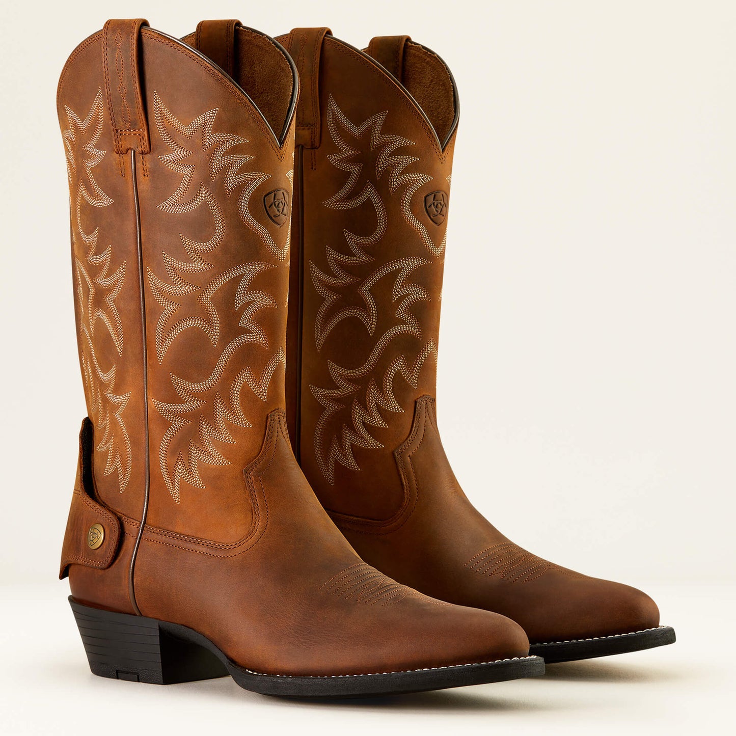 Ariat Outlet - Heritage R Toe EZ Zip Western Boot