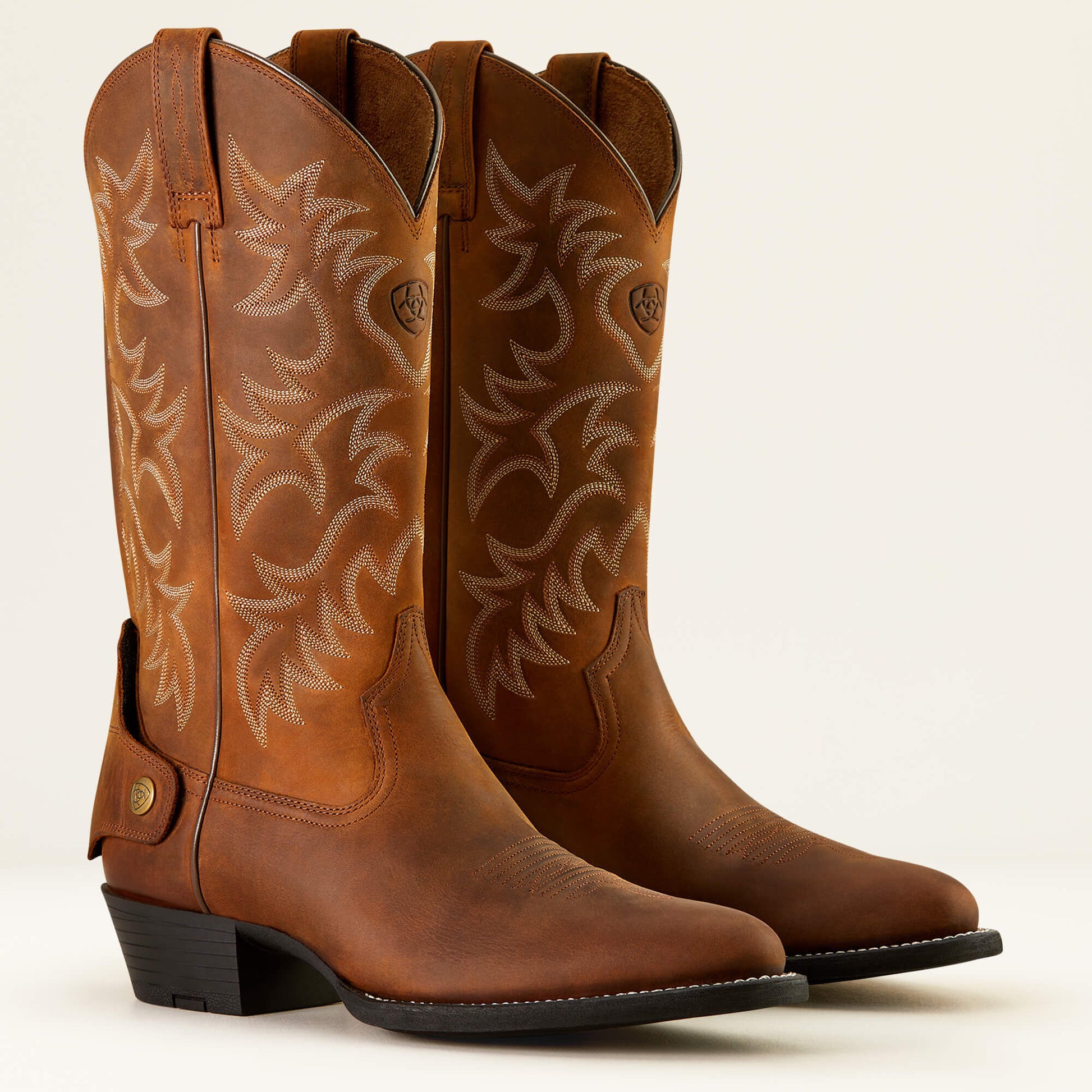 Ariat Outlet - Heritage R Toe EZ Zip Western Boot