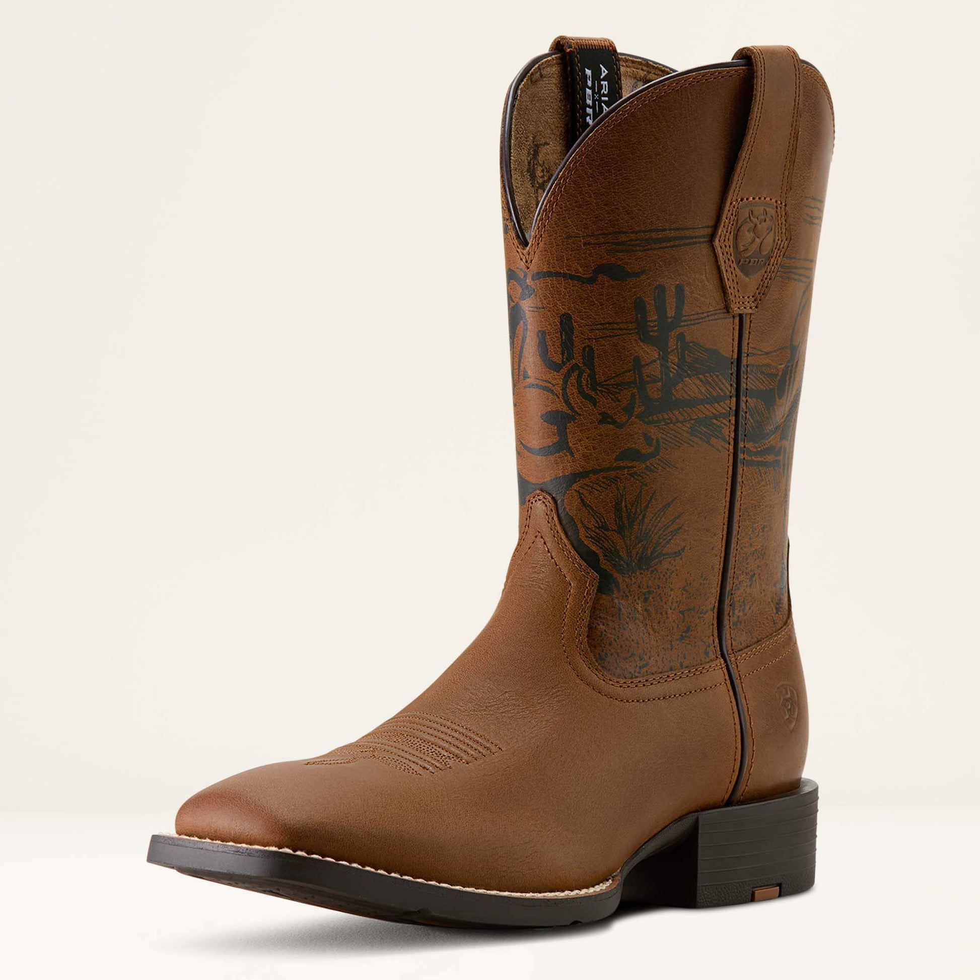 Ariat Online - Sport PBR Wide Square Toe Cowboy Boot