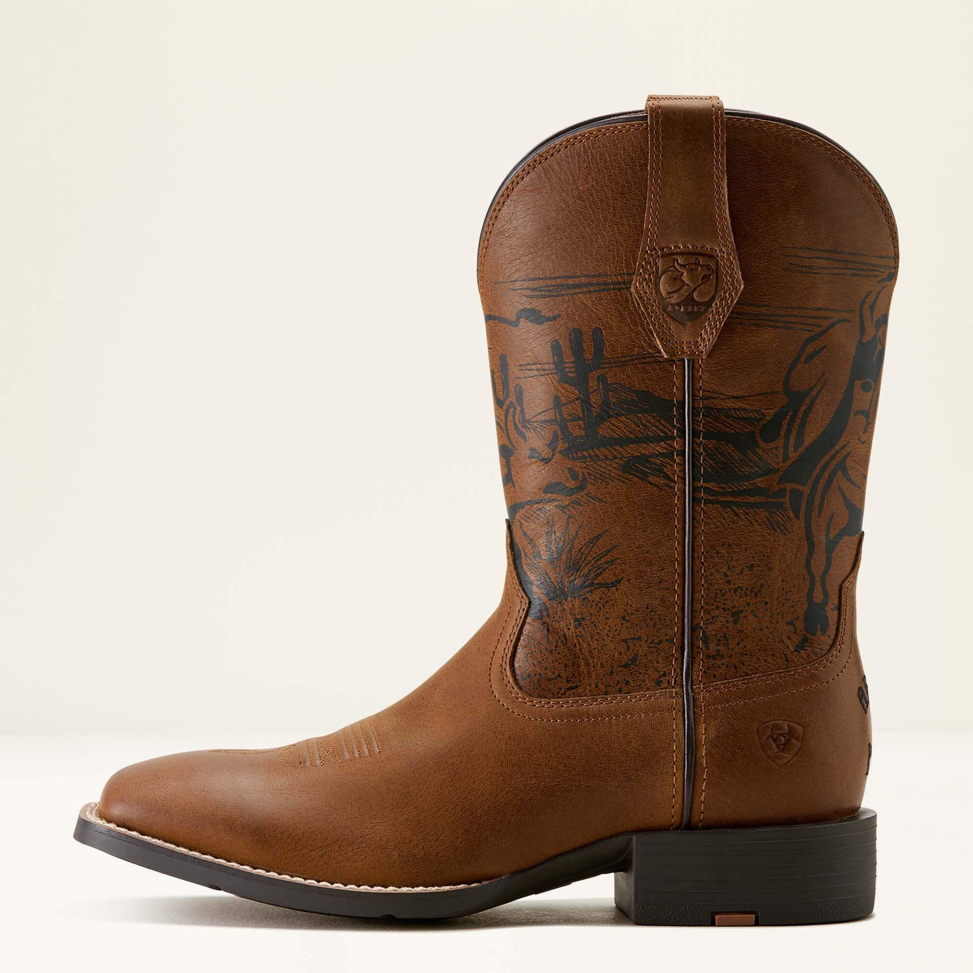 Ariat Online - Sport PBR Wide Square Toe Cowboy Boot
