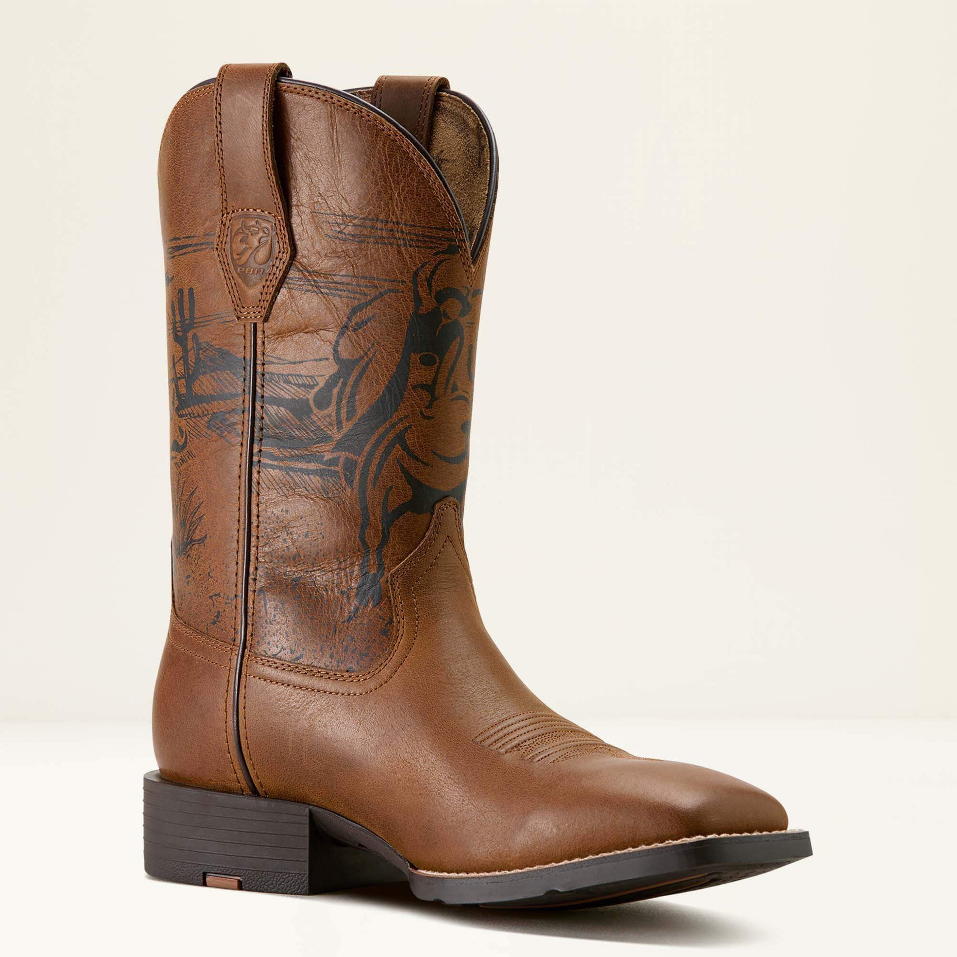 Ariat Online - Sport PBR Wide Square Toe Cowboy Boot