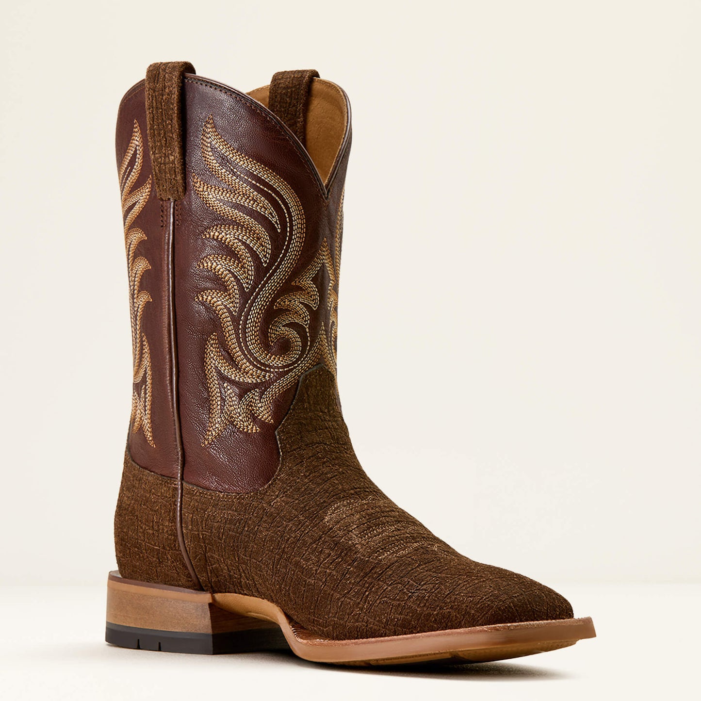 Ariat Sale - Cattle Call Wide Square Toe Cowboy Boot