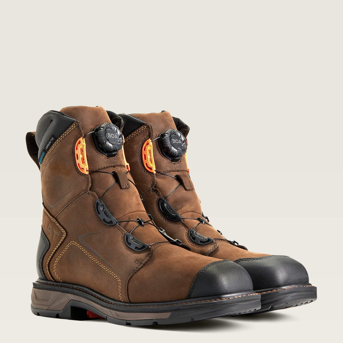 Ariat Online - WorkHog XT 8" BOA Waterproof Carbon Toe Work Boot