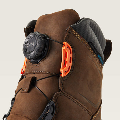 Ariat Online - WorkHog XT 8" BOA Waterproof Carbon Toe Work Boot
