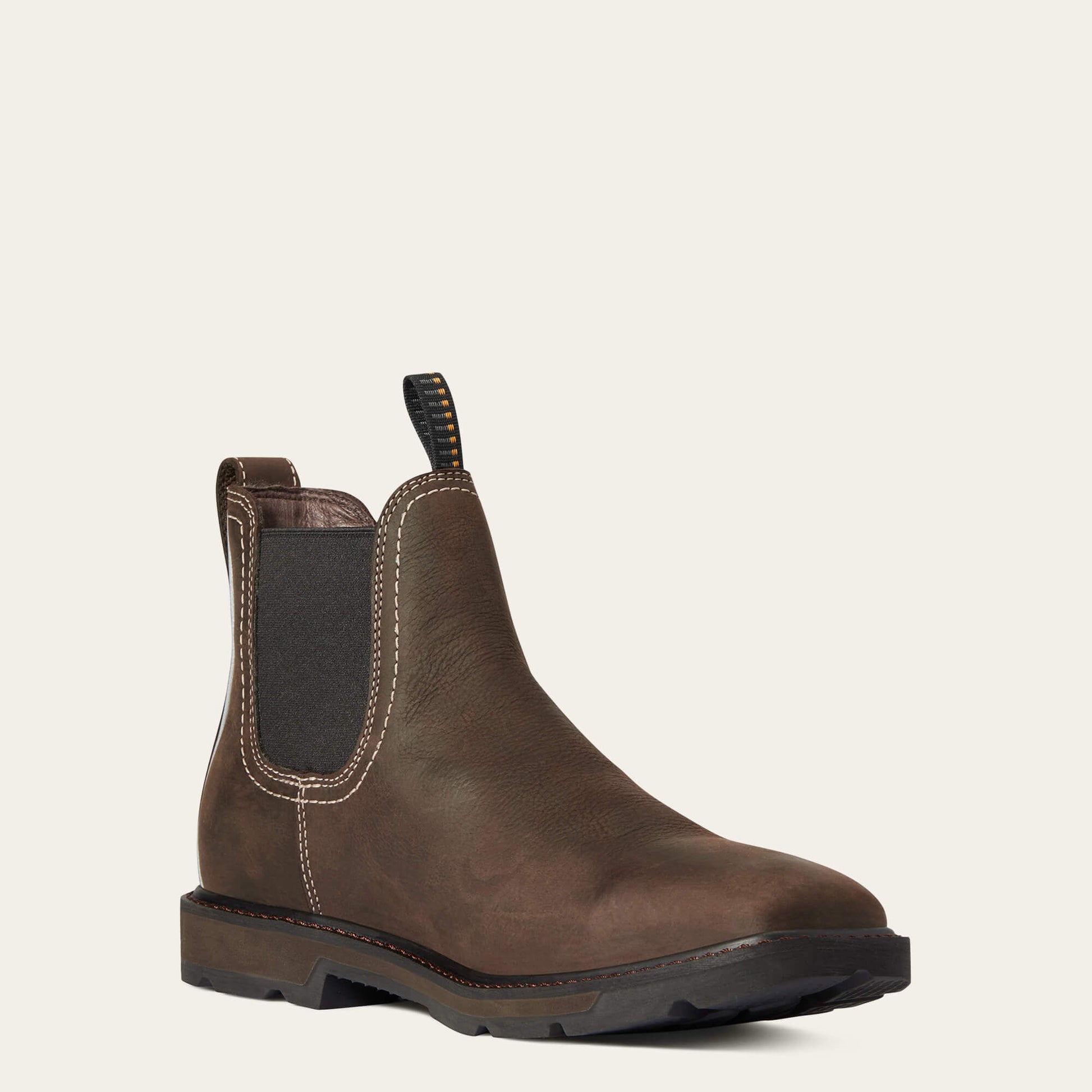 Ariat Website Store - Groundbreaker Chelsea Wide Square Toe Waterproof Work Boot