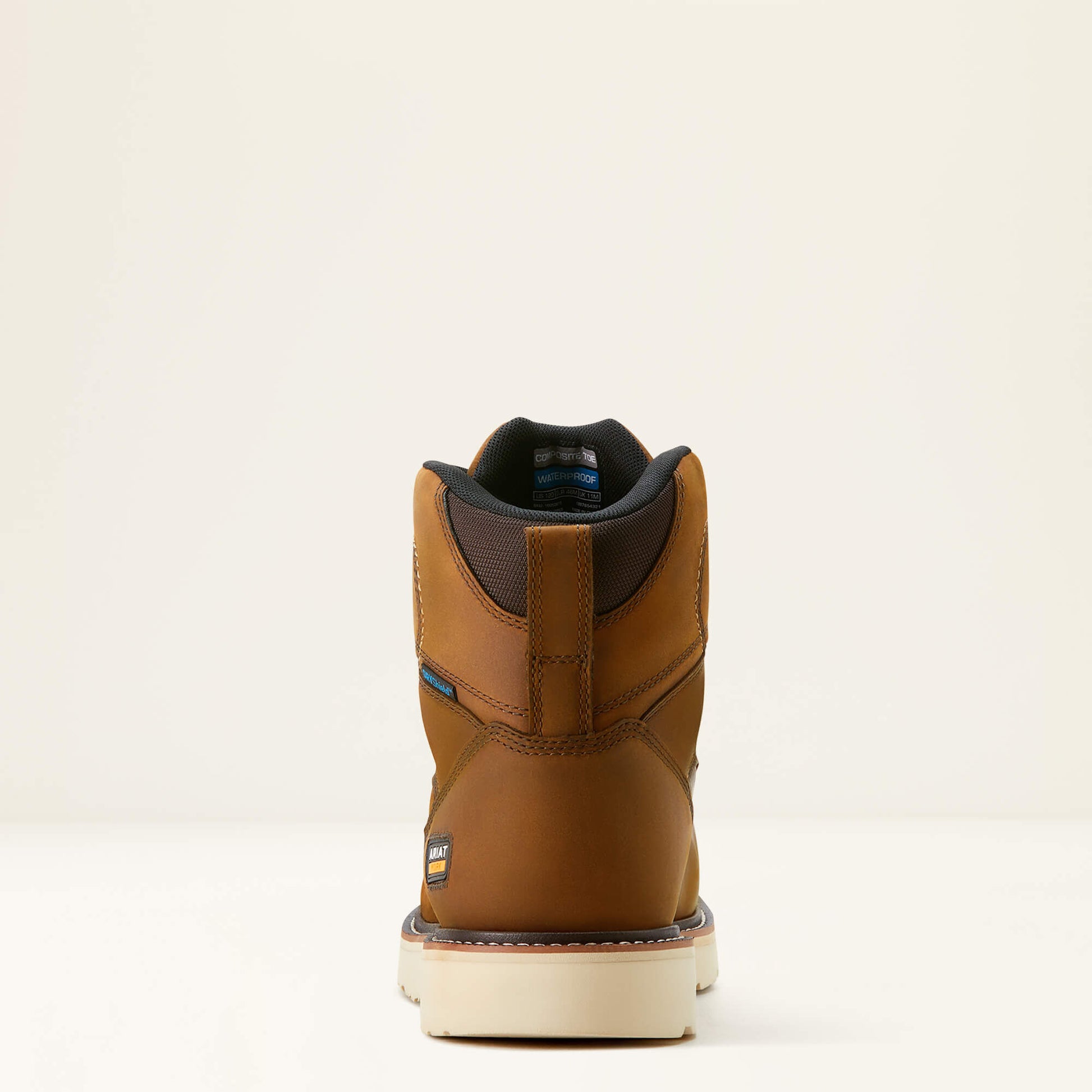 Ariat Online Shop - Rebar Wedge Moc Toe 6" Waterproof Composite Toe Work Boot
