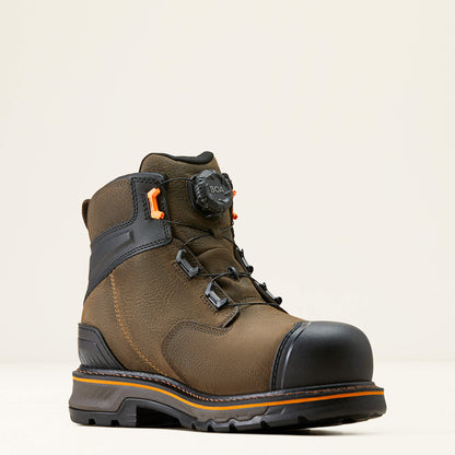 Ariat On Sale - Stump Jumper 6" BOA Waterproof Composite Toe Work Boot