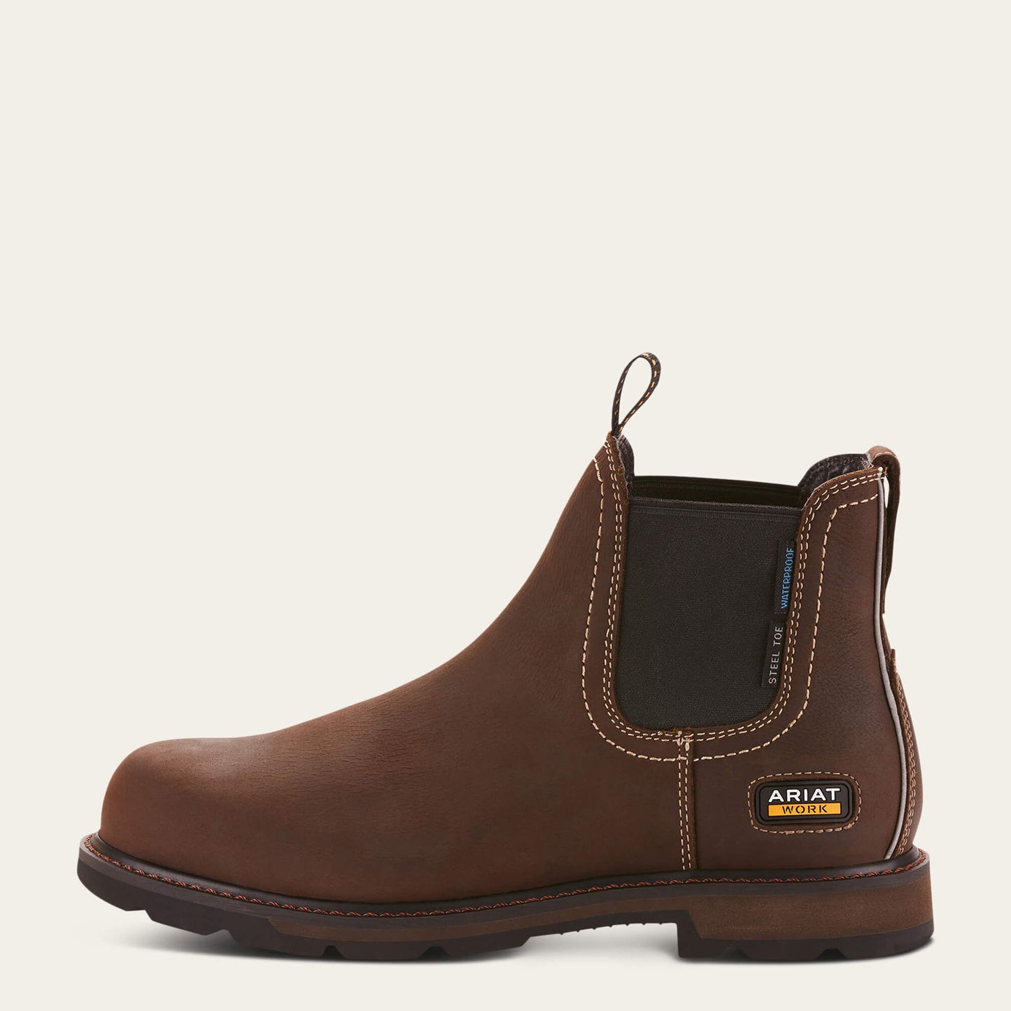 Ariat Online - Groundbreaker Chelsea Waterproof Steel Toe Work Boot