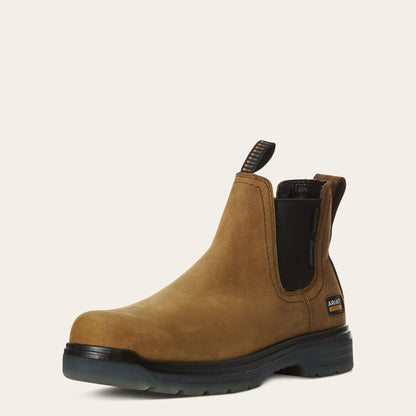 Ariat Sale - Turbo Chelsea Waterproof Carbon Toe Work Boot